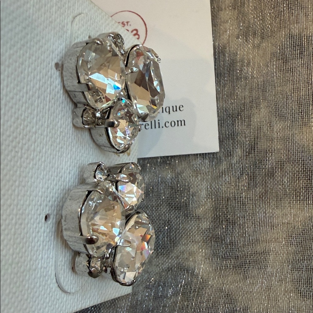 Sorrelli Crystal Statement Earrings! Beautiful and NWOT. LOOK! - Picture 8 of 9